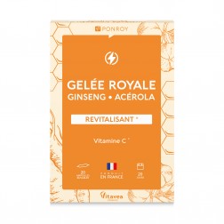 Ampoules de Gelée royale - Ginseng - Acérola